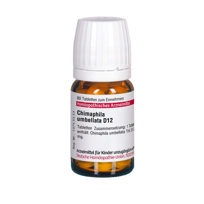 DHU Chimaphila umbellata D12 Tabletten, 80 St. Tabletten