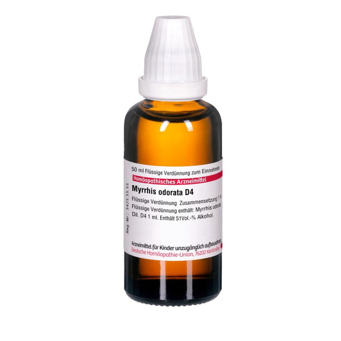 DHU Myrrhis odorata D4 Dilution, 50 ml Lösung