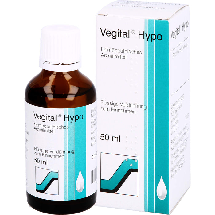 Vegital Hypo Tropfen, 50 ml Lösung