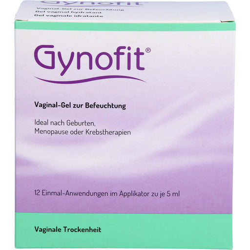 Gynofit Vaginal-Gel zur Befeuchtung, 12 St. Einzeldosisbehältnisse