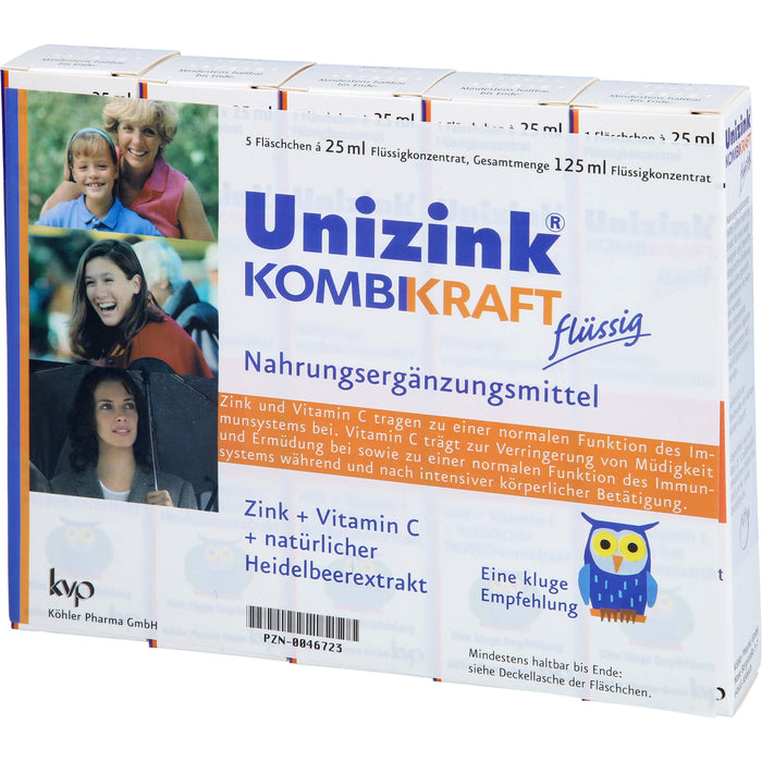 Unizink® Kombikraft, 5 St. Trinkfläschchen