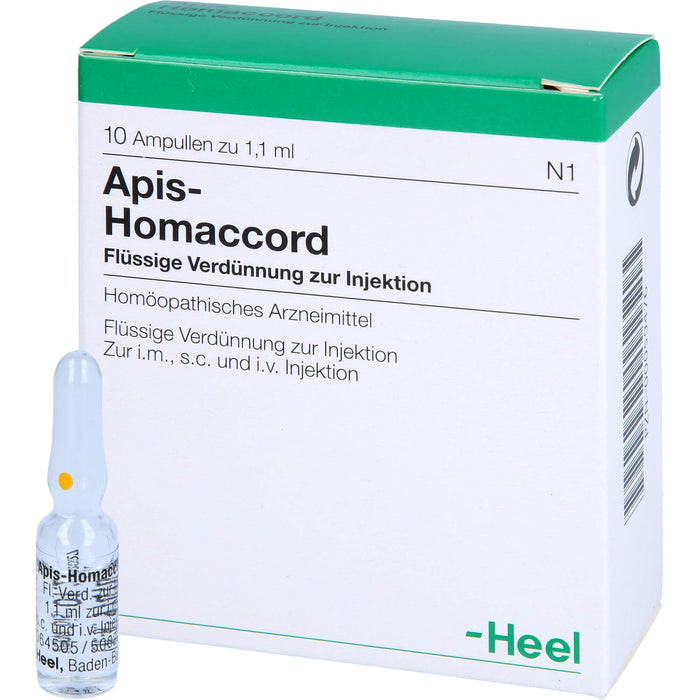Apis-Homaccord Injektionslösung, 10 St. Ampullen