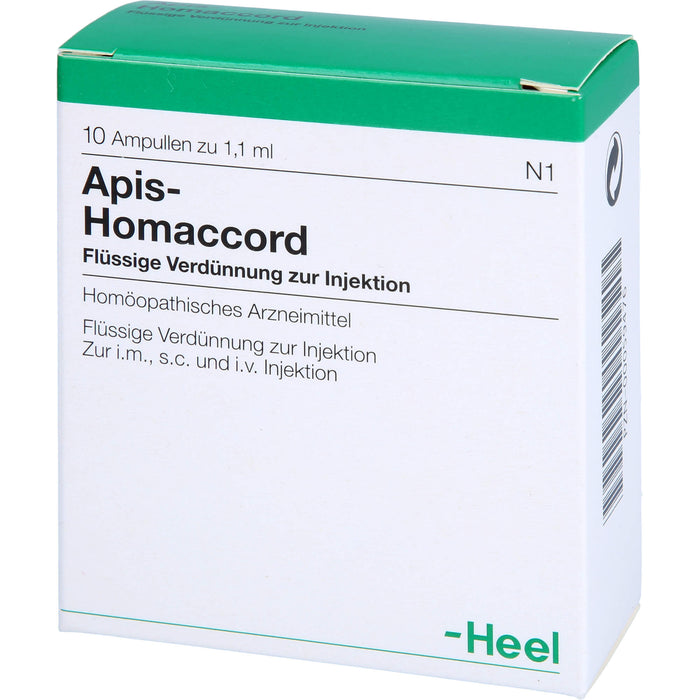 Apis-Homaccord Injektionslösung, 10 St. Ampullen