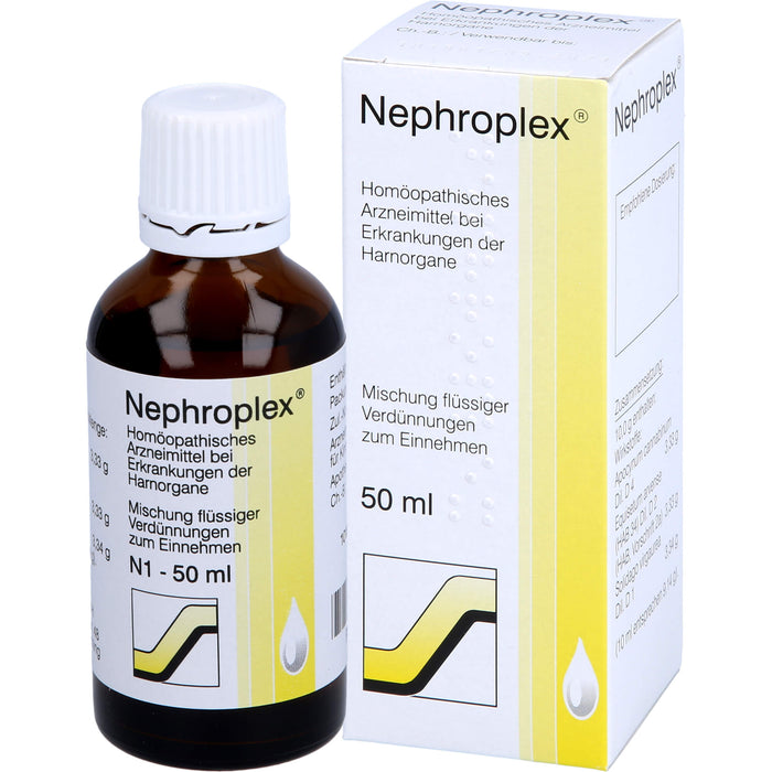 Nephroplex Mischung bei Erkrankungen der Harnwege, 50 ml Lösung