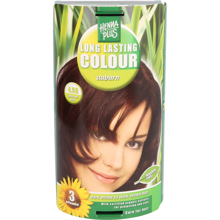 Hennaplus Long Lasting Auburn 4,56, 100 ml 