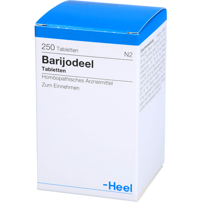 Barijodeel Tablettem, 250 St. Tabletten