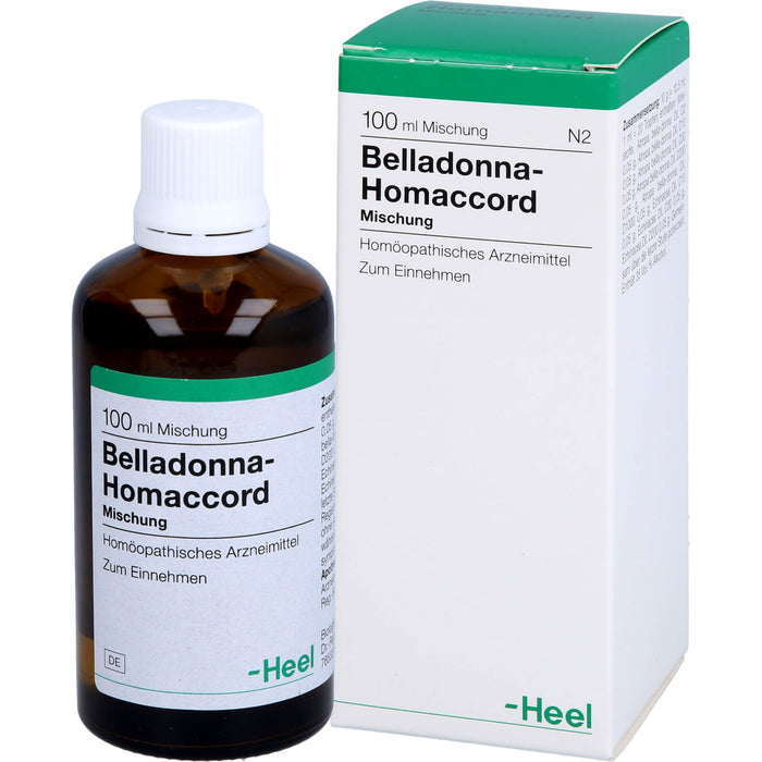 Heel Belladonna-Homaccord Mischung, 100 ml Lösung