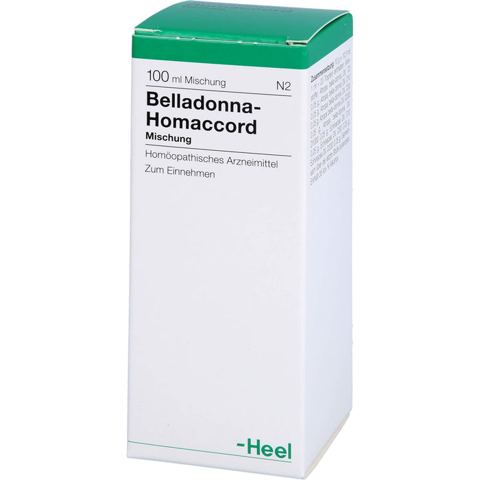 Heel Belladonna-Homaccord Mischung, 100 ml Lösung