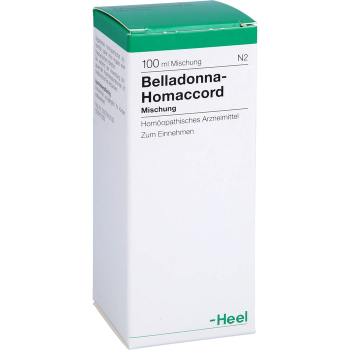 Heel Belladonna-Homaccord Mischung, 100 ml Lösung