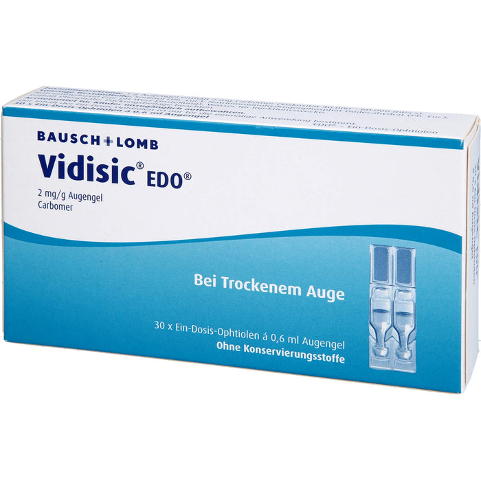 Vidisic EDO Augengel, 30 St. Einzeldosispipetten