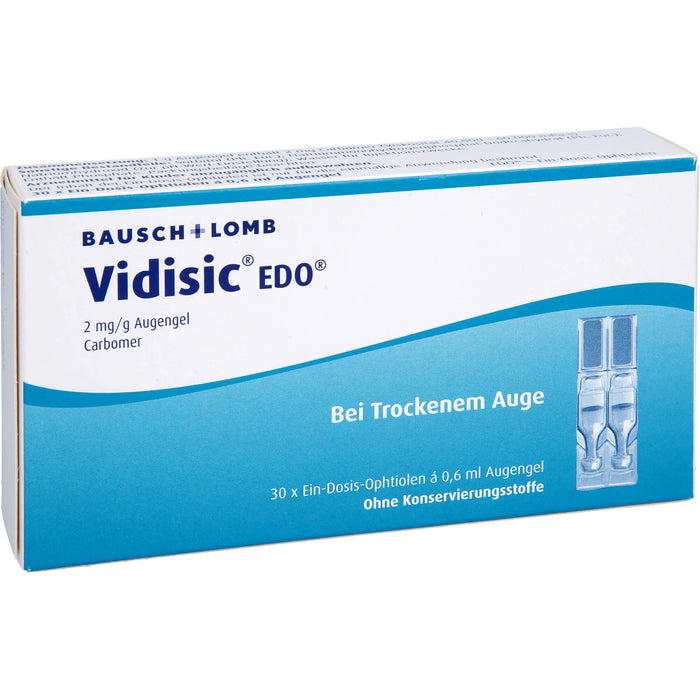 Vidisic EDO Augengel, 30 St. Einzeldosispipetten