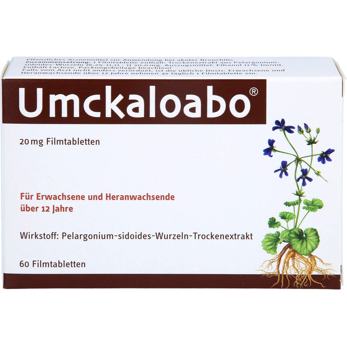 Umckaloabo 20 mg Filmtabletten, 60 St. Tabletten
