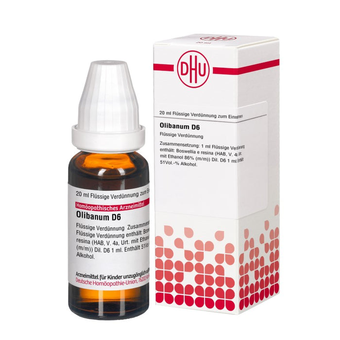 DHU Olibanum D6 Dilution, 20 ml Lösung