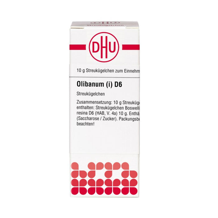 DHU Olibanum (I) D6 Streukügelchen, 10 g Globuli