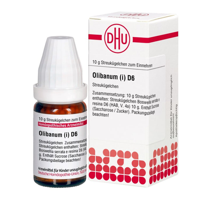 DHU Olibanum (I) D6 Streukügelchen, 10 g Globuli