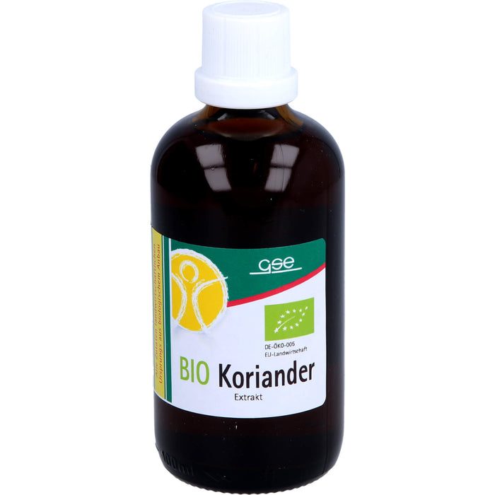 GSE Koriander Extr. Bio 23% V/V, 100 ml LIQ