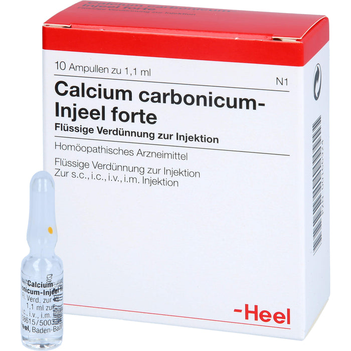 Calcium carbonicum Injeel forte Amp., 10 St. Ampullen