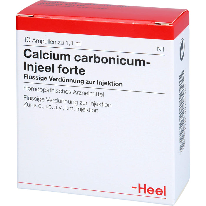 Calcium carbonicum Injeel forte Amp., 10 St. Ampullen