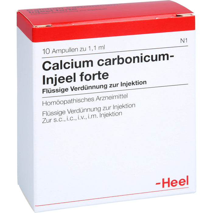 Calcium carbonicum Injeel forte Amp., 10 St. Ampullen