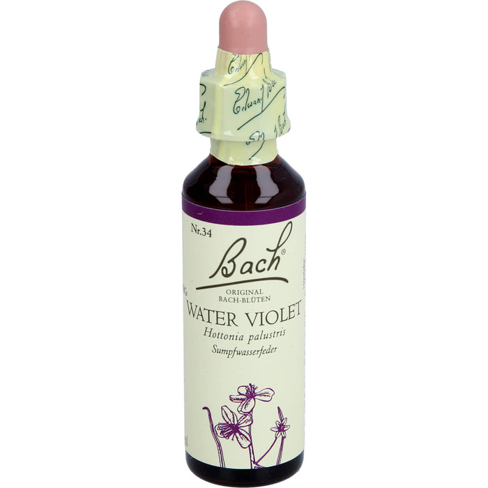Bach-Blüte Water Violet, 20 ml Lösung
