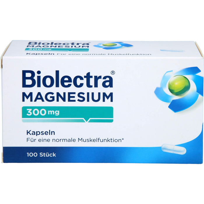 Biolectra Magnesium 300 mg Kapseln, 100 pcs. Capsules