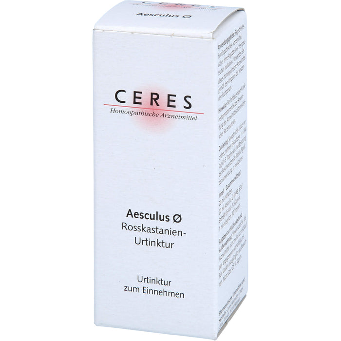 Ceres Aesculus Urtinktur, 20 ml TRO