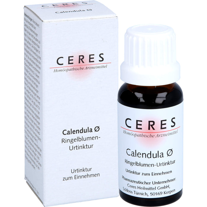 Ceres Calendula Urtinktur, 20 ml Lösung