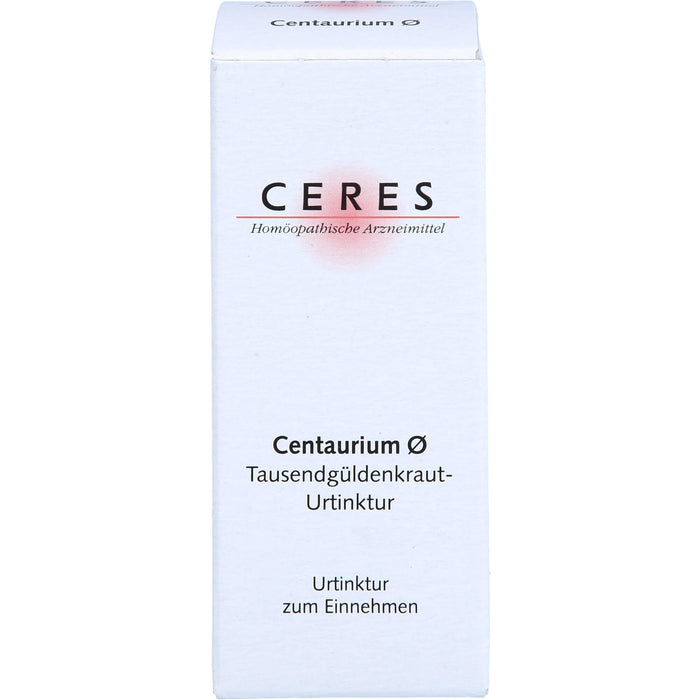 Ceres Centaurium Urtinktur, 20 ml TRO