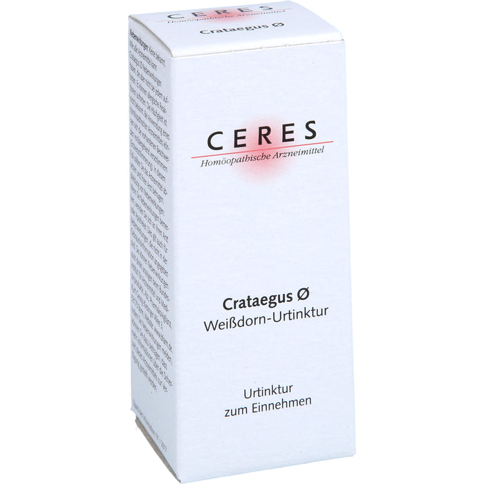 CERES Crataegus ø Urtinktur, 20 ml Lösung