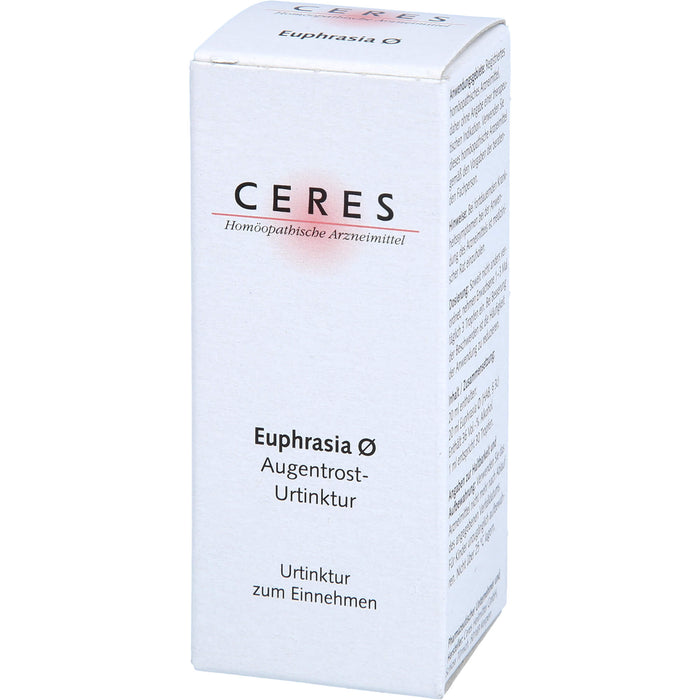 Ceres Euphrasia Urtinktur, 20 ml TRO