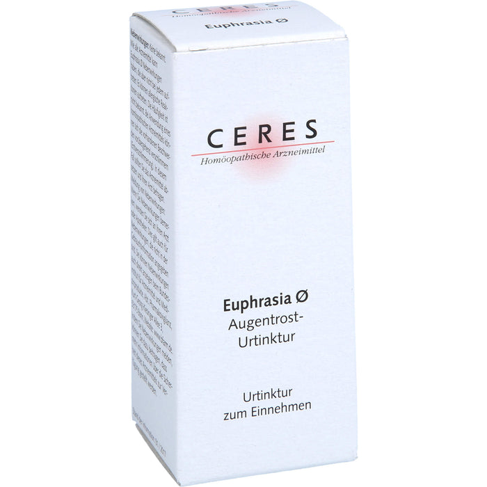 CERES Euphrasia Urtinktur, 20 ml Lösung