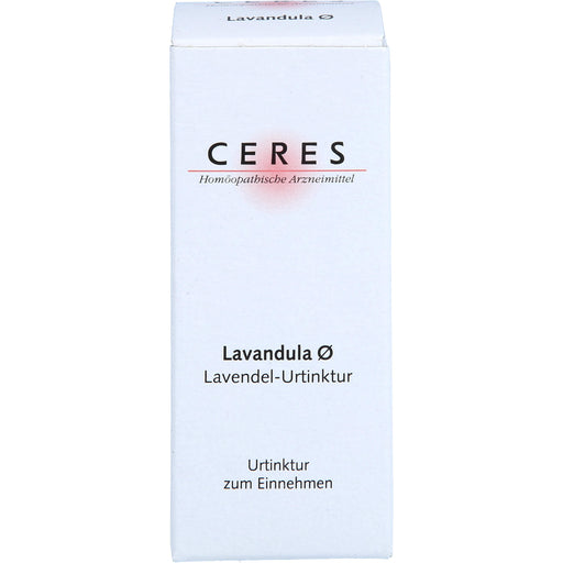 CERES Lavandula ø Urtinktur, 20 ml Lösung