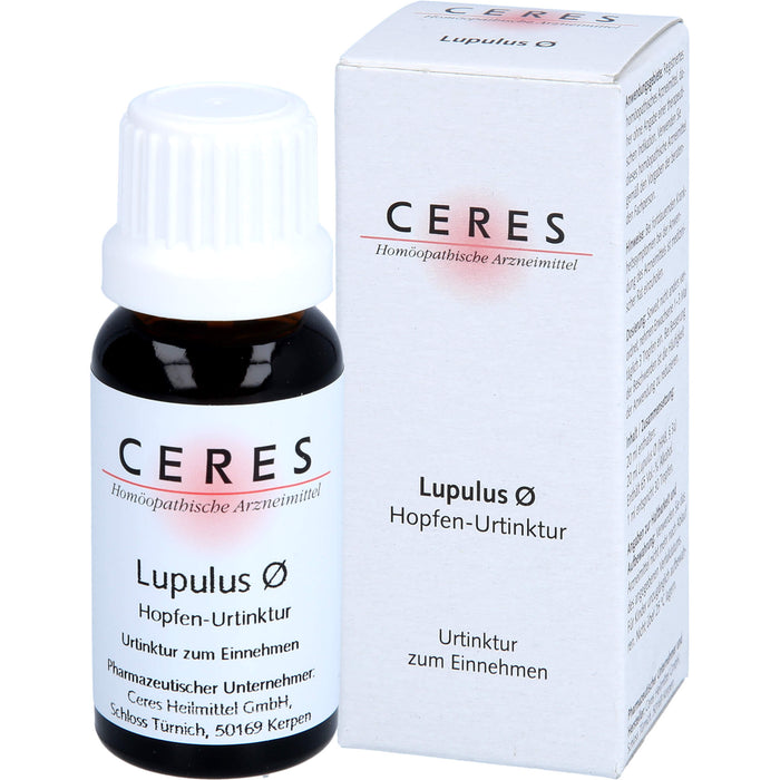 CERES Lupulus Urtinktur, 20 ml Lösung