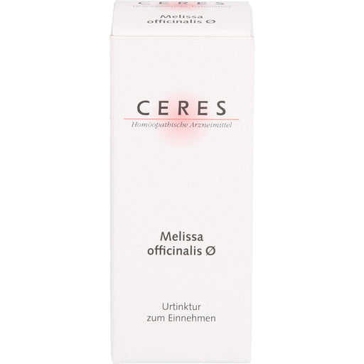 Ceres Melissa offic. Urtinktur, 20 ml Lösung