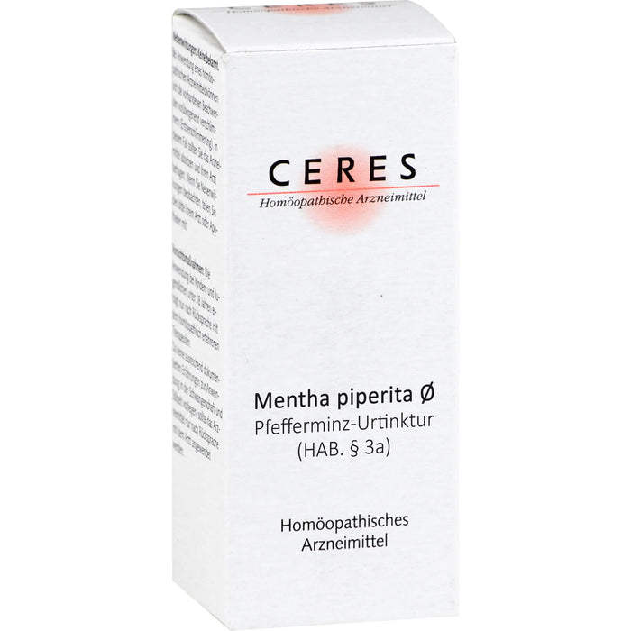 Ceres Mentha piperita Urtinktur, 20 ml TRO
