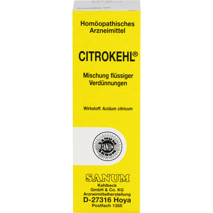 CITROKEHL Mischung flüssiger Verdünnungen, 30 ml Solution