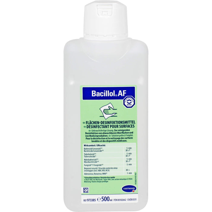 Bacillol AF Flächen-Desinfektionsmittel, 500 ml Solution