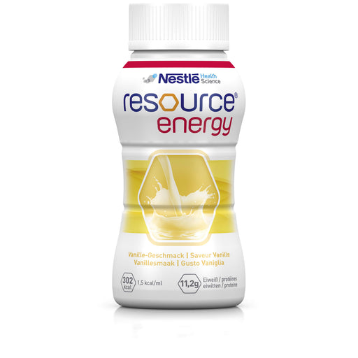 RESOURCE Energy Vanille, 4X200 ml FLU