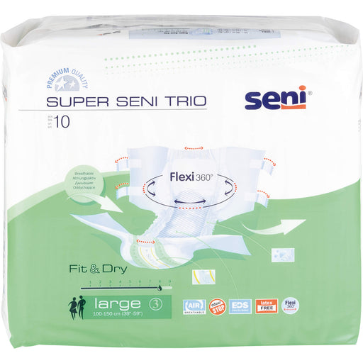 Seni Super TRIO Large Gr.3, 10 St 