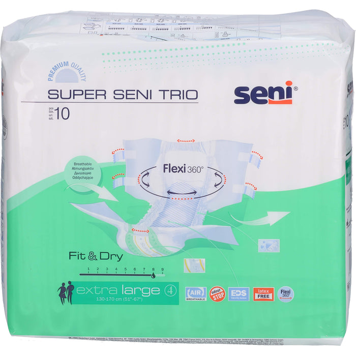Super Seni TRIO extra Large Gr.4, 10 St 