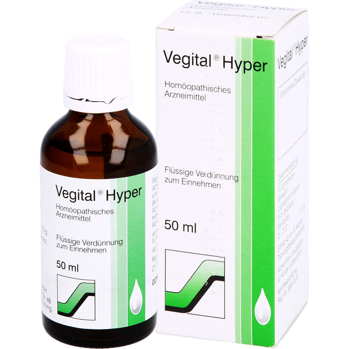 Vegital  Hyper Tropfen, 50 ml Lösung