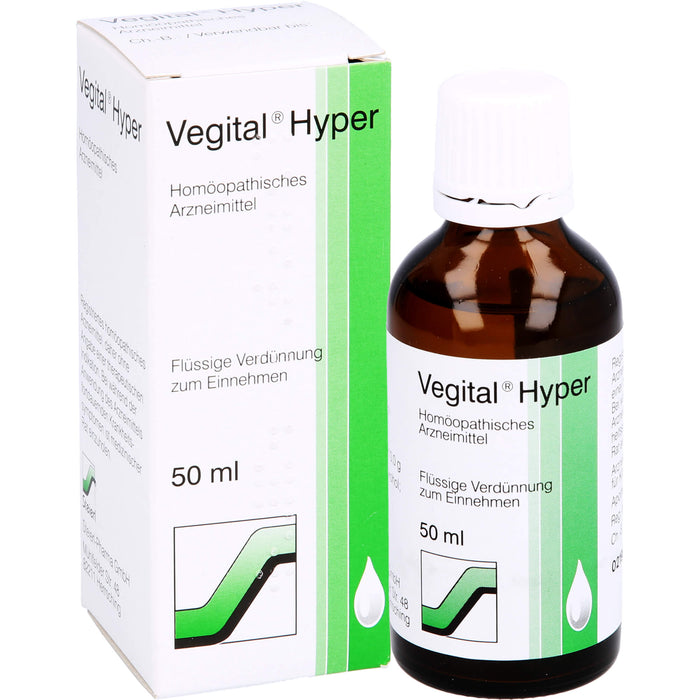 Vegital  Hyper Tropfen, 50 ml Lösung