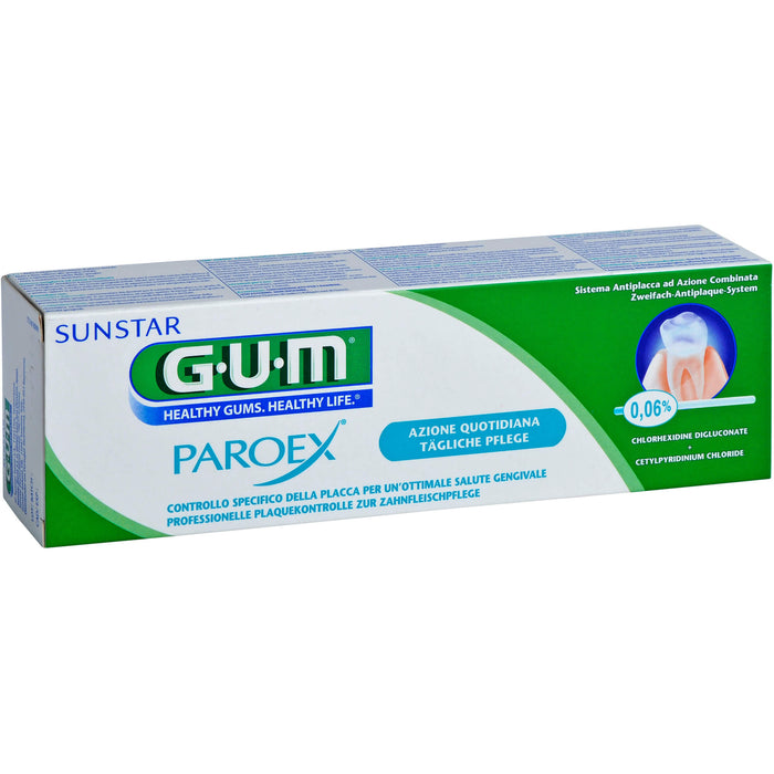 GUM Paroex 0,06% CHX Zahnpasta, 75 ml Zahncreme