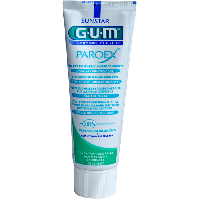 GUM Paroex 0,06% CHX Zahnpasta, 75 ml Zahncreme