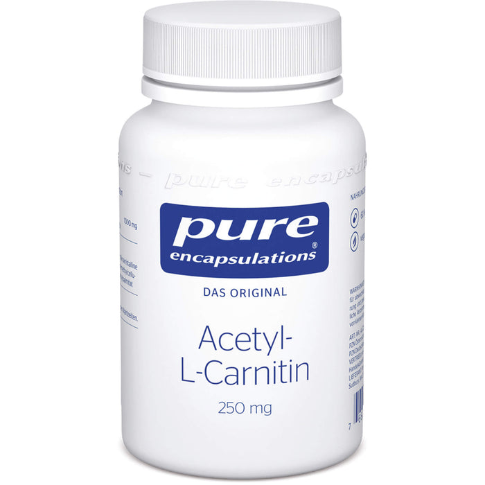 PURE ENCAPSULATIONS ACETYL-L-CARNITIN 250Mg, 60 St KAP