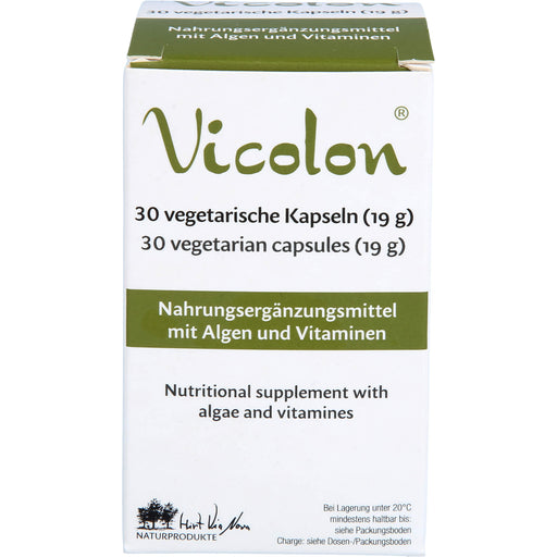 Vicolon Kapseln zur Unterstützung der Darmflora, 30 St. Kapseln