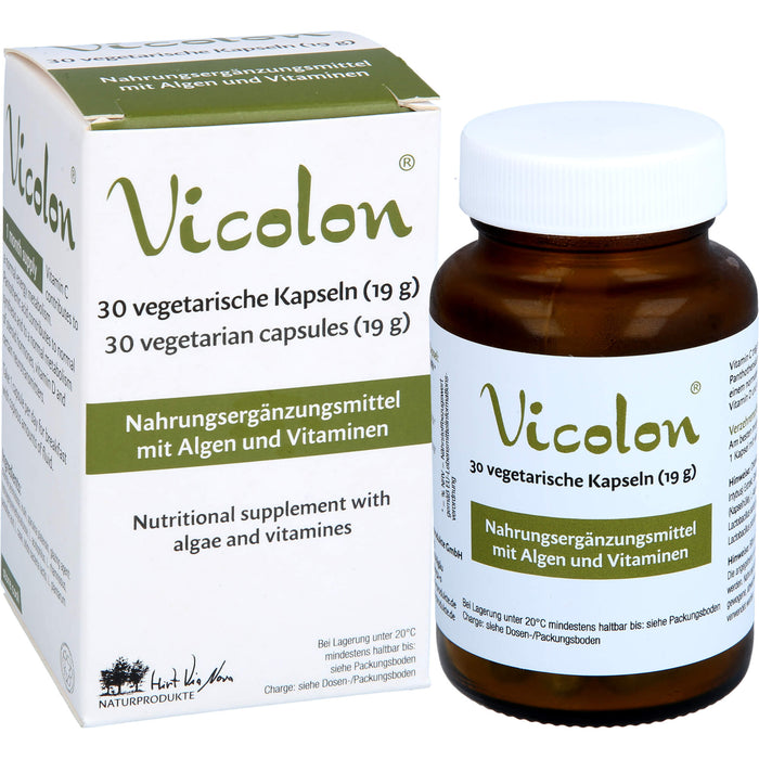 Vicolon Kapseln zur Unterstützung der Darmflora, 30 St. Kapseln