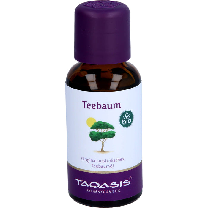 TAOASIS Teebaum Öl bio, 30 ml ätherisches Öl