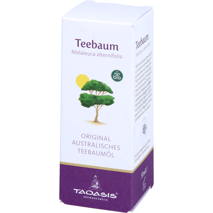 TAOASIS Teebaum 100 % Naturduft Öl, 50 ml ätherisches Öl