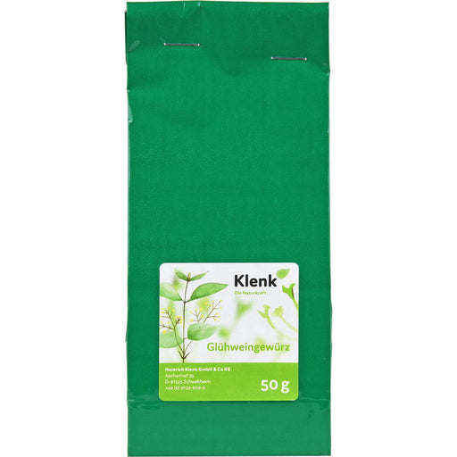 Klenk Glühweingewürz Gewürzmischung, 50 g Mischung